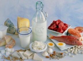 produktai, įtraukti į keto dietą